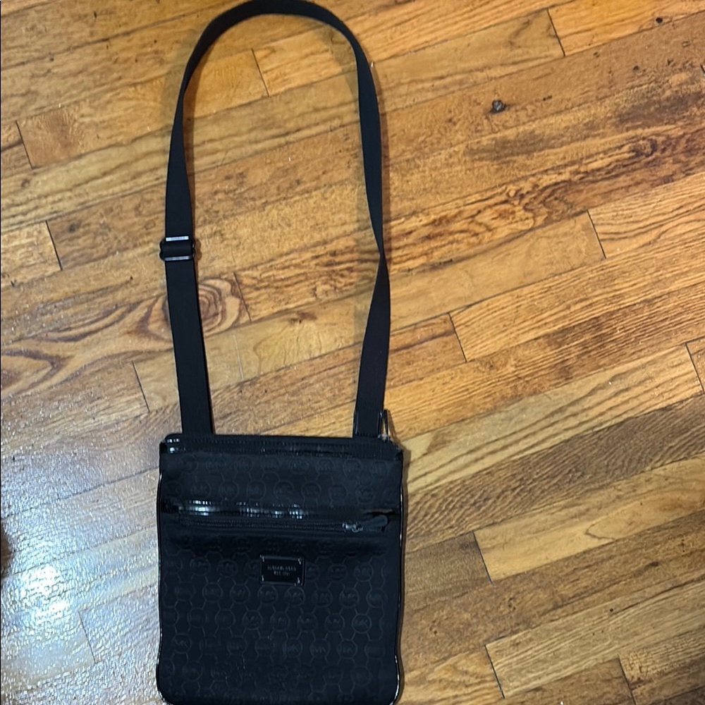 Michael Kors Black Messenger Bag